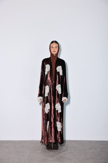 Roses Velvet Brown