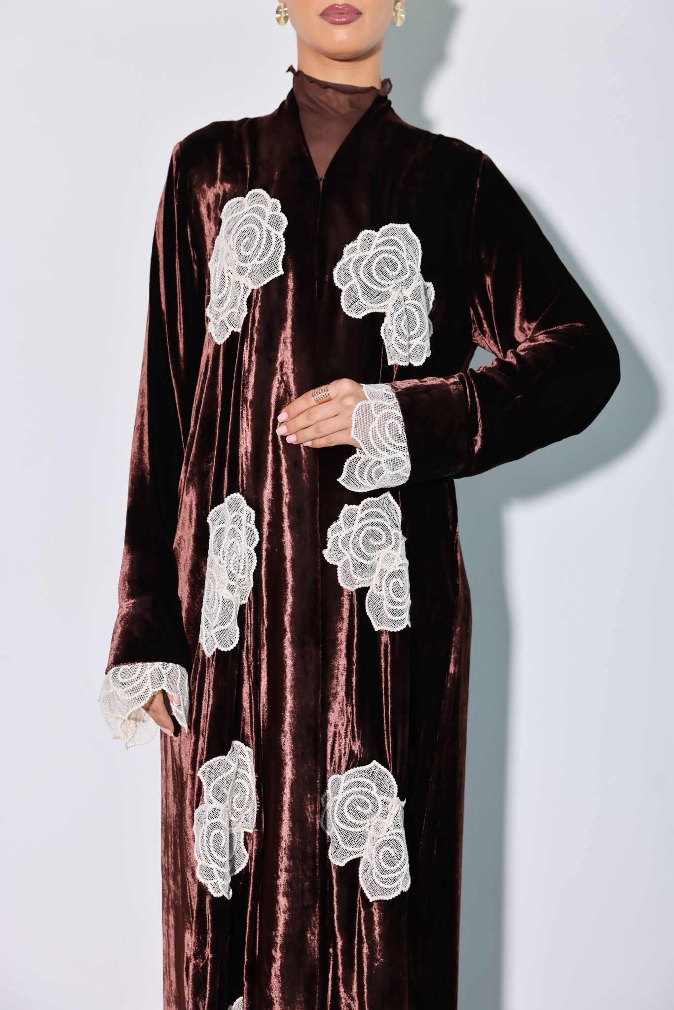 Roses Velvet Brown