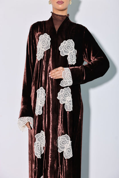 Roses Velvet Brown